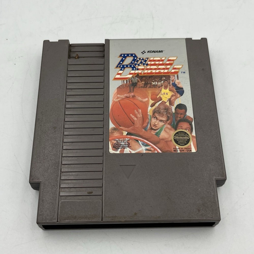 Double Dribble Nintendo Entertainment System NES Tested Working
